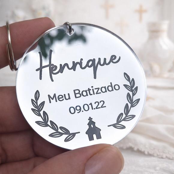 Chaveiro Meu Batizado | Personalizado