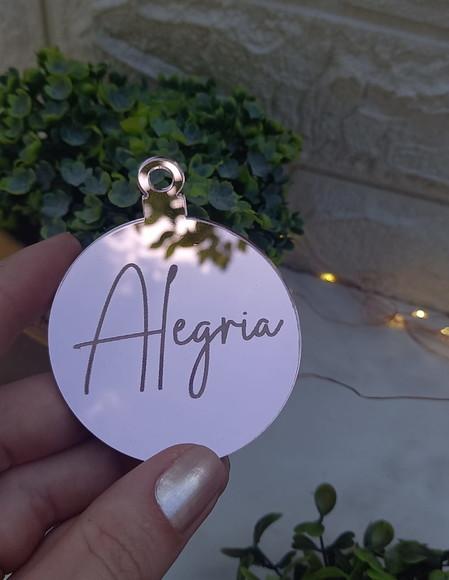 Enfeite de Natal Personalizado com Nome