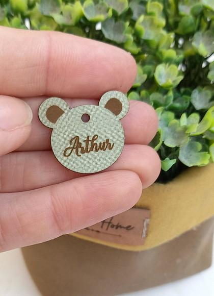 Etiqueta Ursinho Personalizada | Unidade