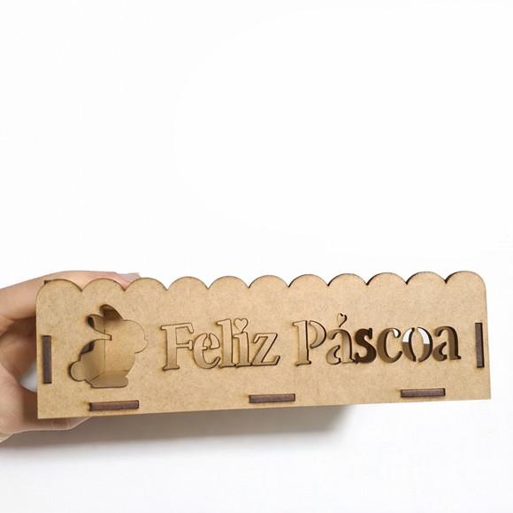 Kit 10 Bandejas Feliz Páscoa 20x15x6 - Envio Imediato