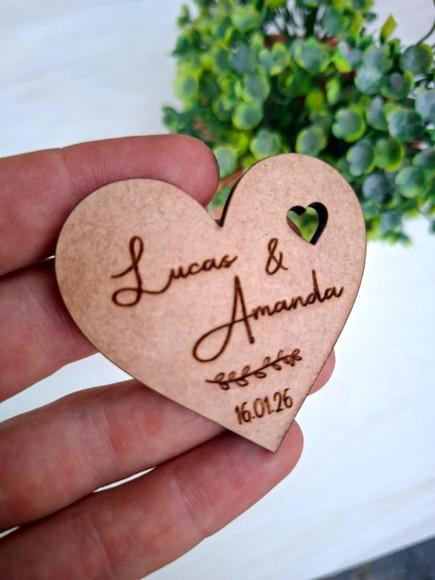 Lembracinha para Casamento | Imã de Geladeira Personalizado