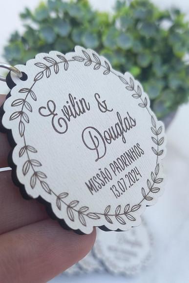Lembrancinha / Chaveiro Casamento | Esse Amor Juro Regar...
