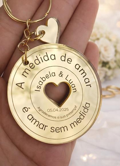 Lembrancinha / Chaveiro para Casamento - Unidade