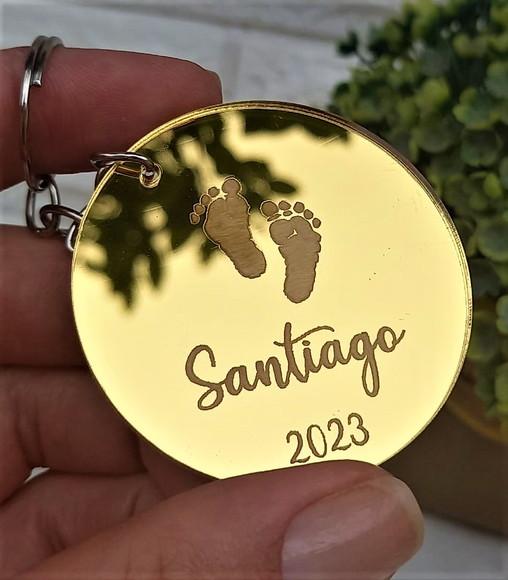 Lembrancinha Chaveiro Infantil Nascimento Personalizado
