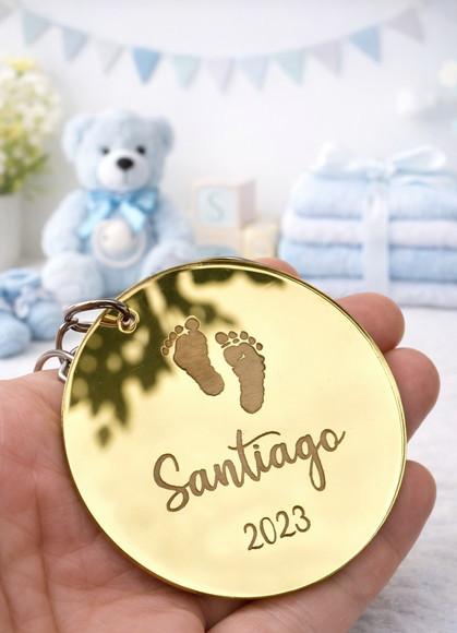 Lembrancinha Chaveiro Infantil Nascimento Personalizado