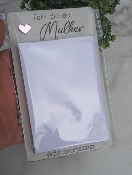 Lembrancinha Dia da Mulher Personalizado com Logo