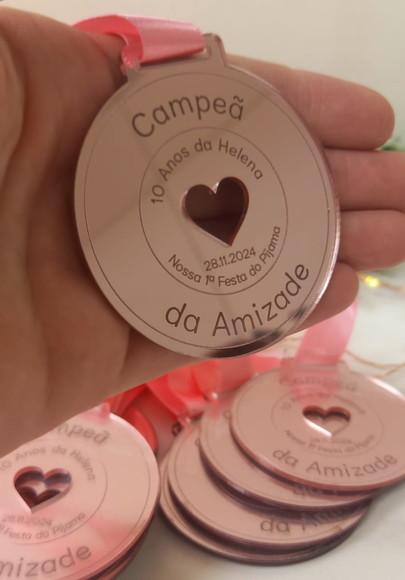 Medalha Personalizada para Eventos, Aniversários, Gincanas