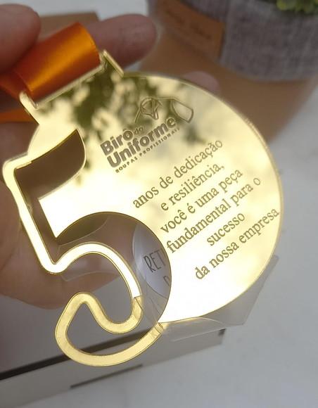Medalha Personalizada com Logo