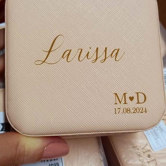 Mini Porta Joias para Viagem Personalizado