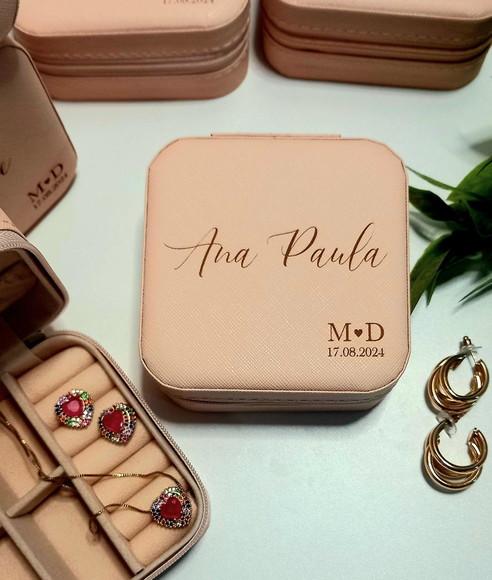 Mini Porta Joias para Viagem Personalizado | 1 Unidade