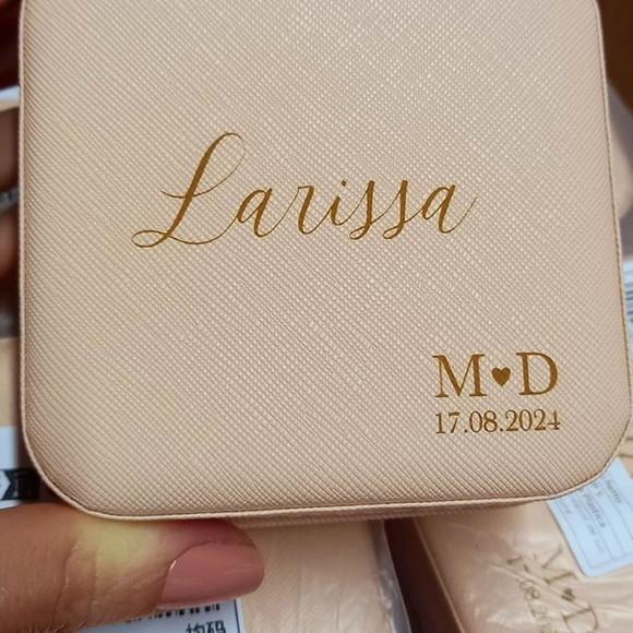 Mini Porta Joias para Viagem Personalizado