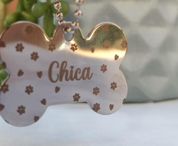 Pingente de Identificação para Pet em Metal - 1 Unidade