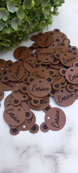 Etiqueta Ursinho Personalizada | Unidade