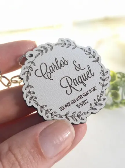Lembrancinha / Chaveiro Casamento | Esse Amor Juro Regar...