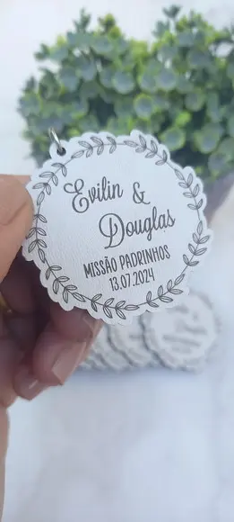 Lembrancinha / Chaveiro Casamento | Esse Amor Juro Regar...