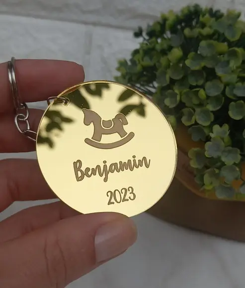 Lembrancinha Chaveiro Infantil Cavalinho Personalizado