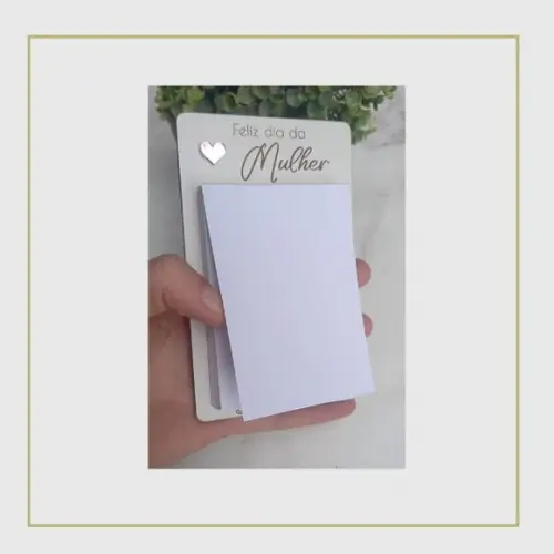 Lembrancinha Dia da Mulher Personalizado com Logo