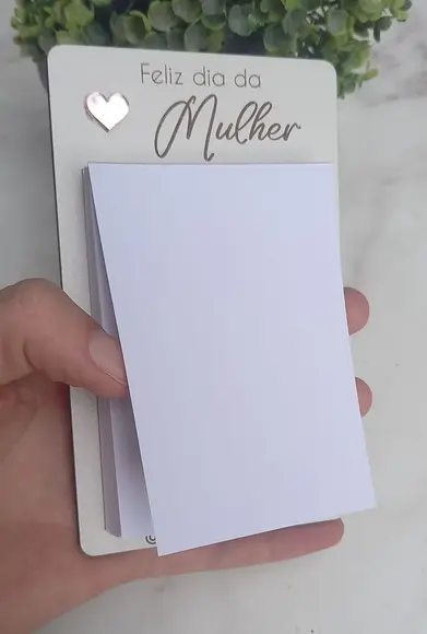 Lembrancinha Dia da Mulher Personalizado com Logo