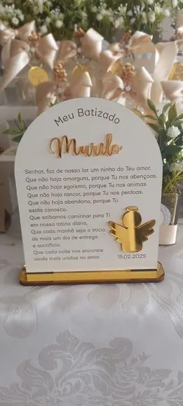 Lembrancinha para Batizado Personalizada