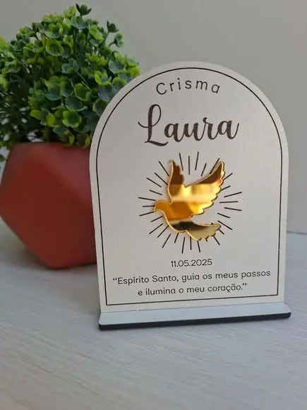Lembrancinha para Crisma, Eucaristia - Personalizado