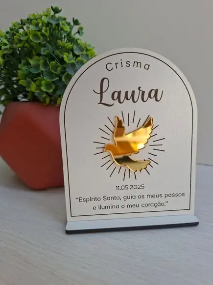 Lembrancinha para Crisma, Eucaristia - Personalizado