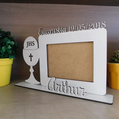 Lembrancinha Porta Retrato 1° Eucaristia - Personalizado