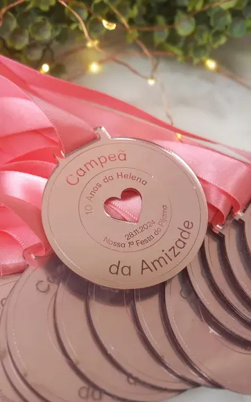 Medalha Personalizada para Eventos, Aniversários, Gincanas