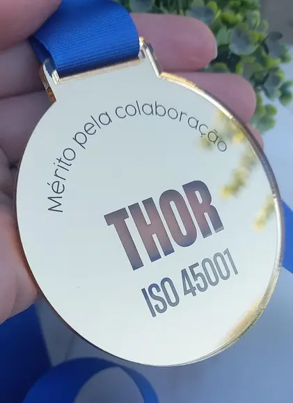 Medalha Personalizada com Logo