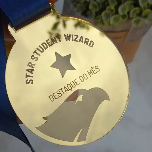 Medalha Personalizada com Logo
