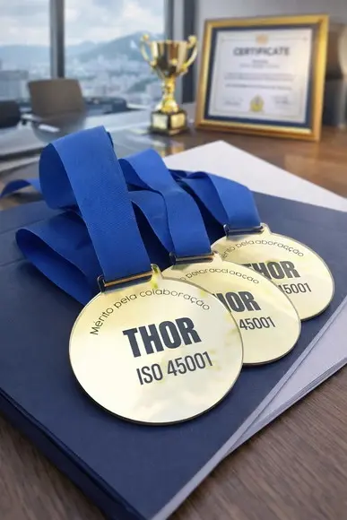 Medalha Personalizada com Logo