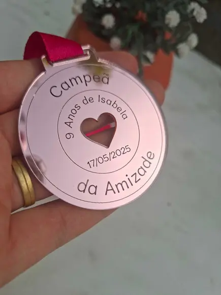 Medalha Personalizada para Eventos, Aniversários, Gincanas
