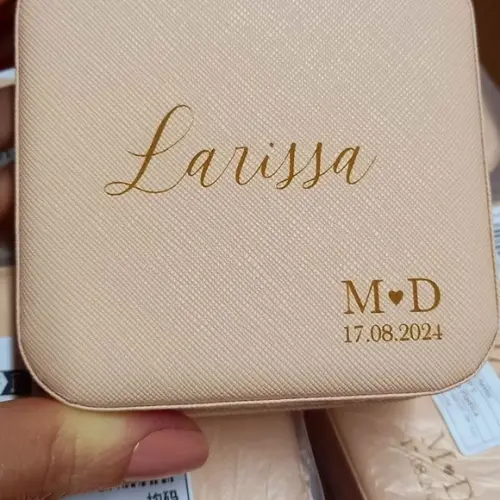 Mini Porta Joias para Viagem Personalizado