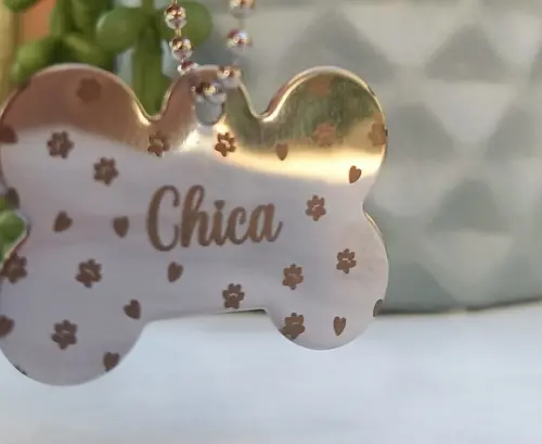 Pingente de Identificação para Pet em Metal - 1 Unidade