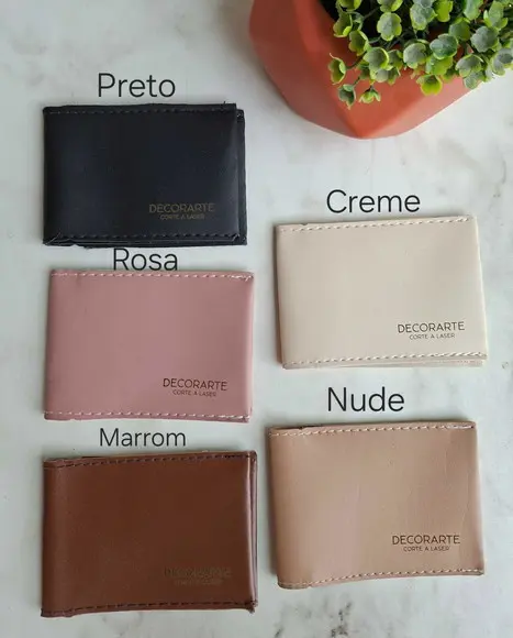 Porta Cartão Personalizado com Logo / Nome