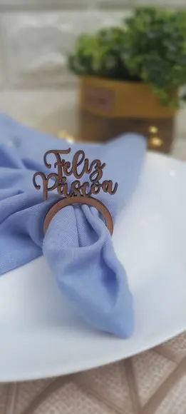 Porta Guardanapo Feliz Páscoa