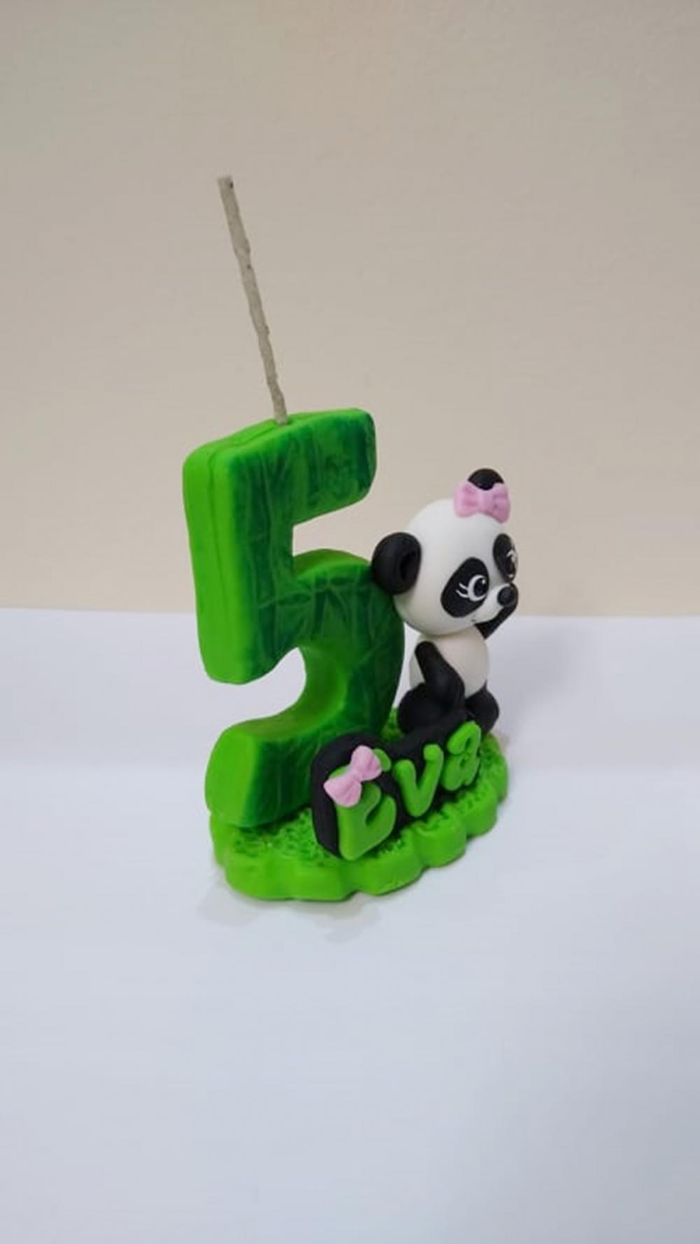 VELA PANDA ROSA