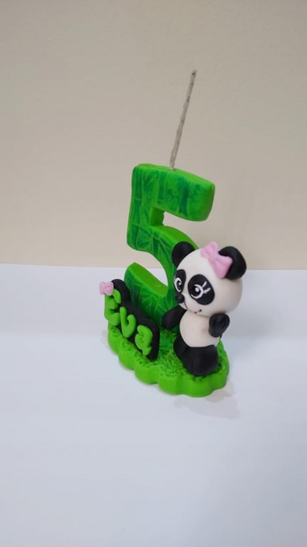 VELA PANDA ROSA