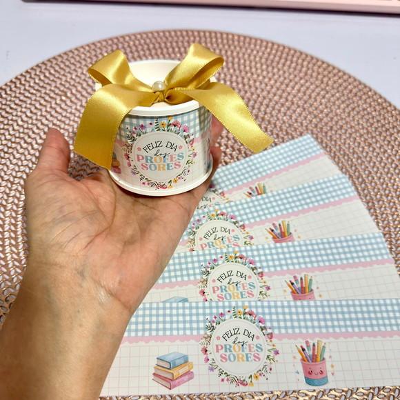 Adesivo para Mini Tubolata 5x6 Dia dos Professores