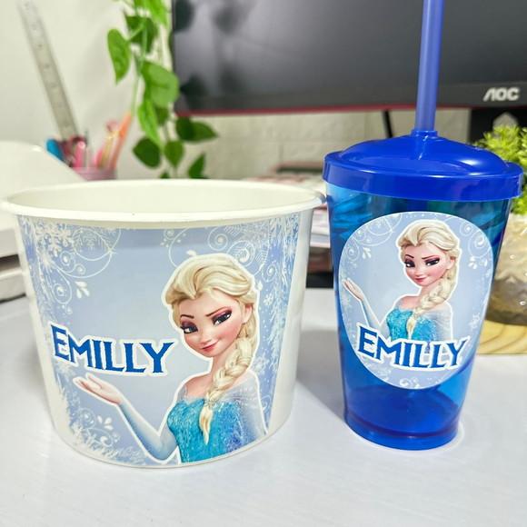 Adesivo em Vinil para Copo Twister Frozen