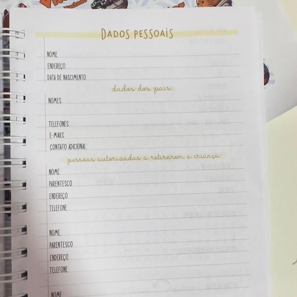 Agenda Escolar Capivara Menino 2025 Datada