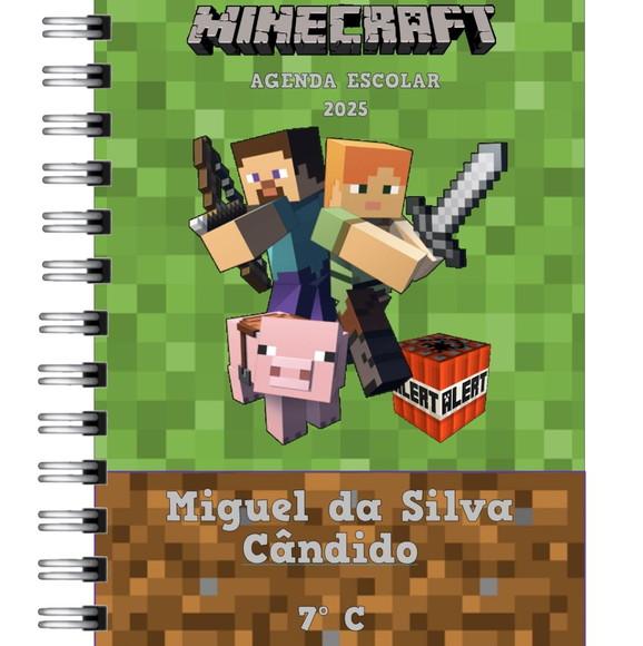 Agenda Escolar Minecraft