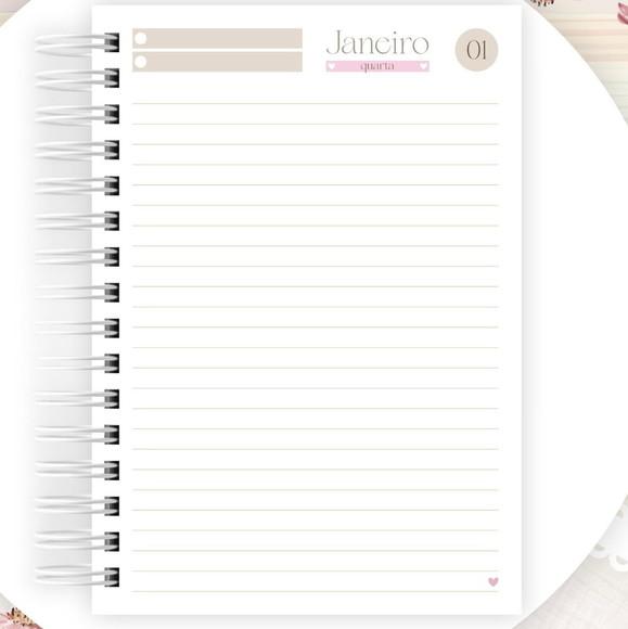 Agenda Personalizada 2025 Floral