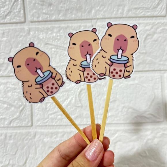 Aplique Tubete Capivara