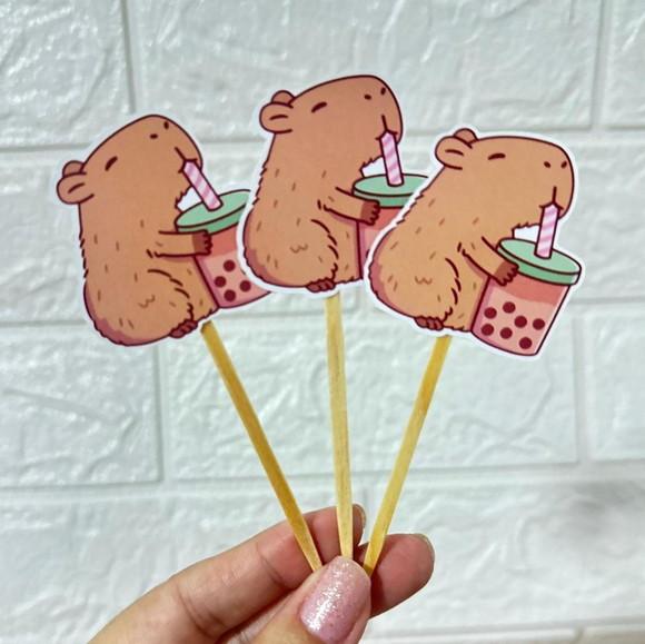Aplique Tubete Capivara