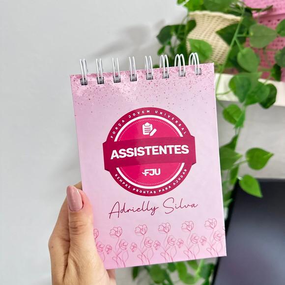 Bloco Anotação A6 Assistentes Fju