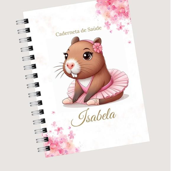 Caderneta de Saúde Vacinação Capivara Bailarina