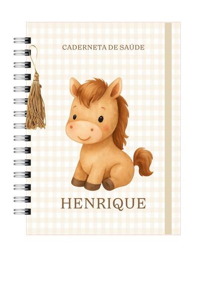 Caderneta de Saúde Vacinação Cavalinho Fofo