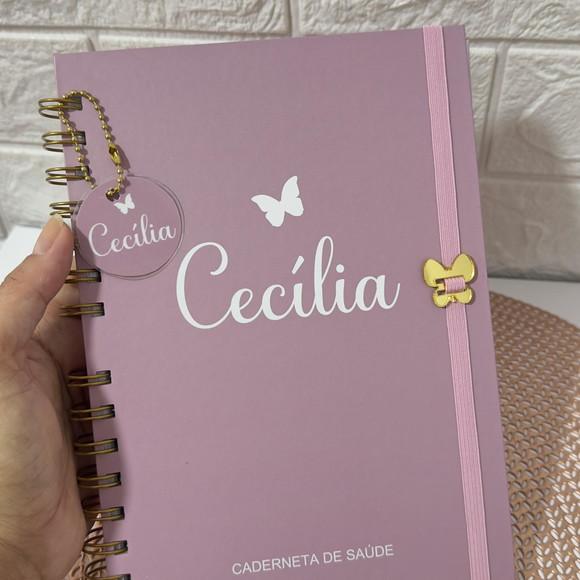 Caderneta de Saúde Vacinação Clean Minimalista