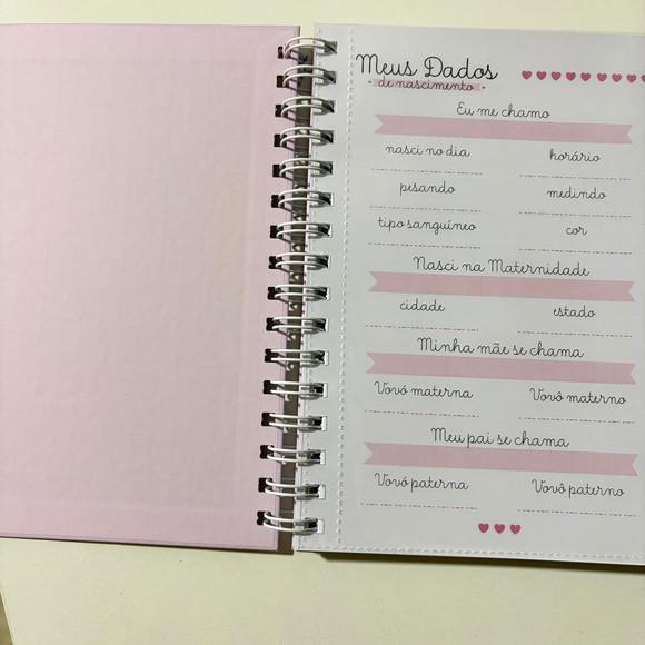 Caderneta Saúde Vacinação Letra Inicial Feminina
