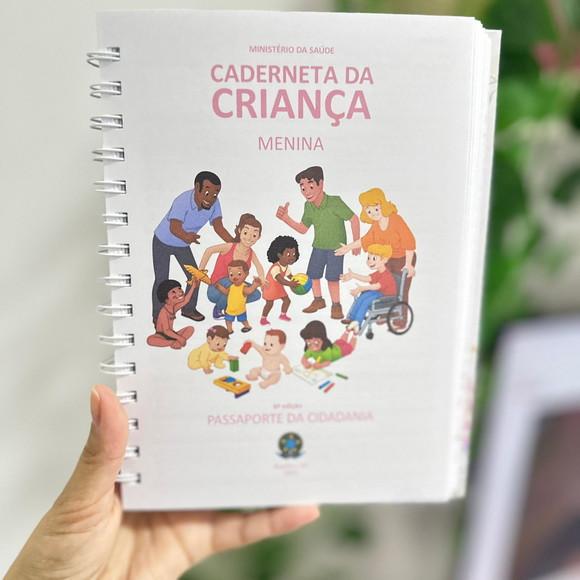Caderneta Saúde Vacinação Ursinho Príncipe